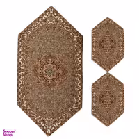 ست 3 تکه رومیزی ترمه مدل نسترن کد kmI3