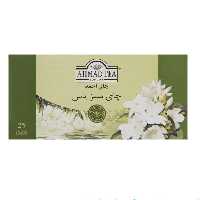 چای سبز کیسه ای احمد با طعم گل یاس