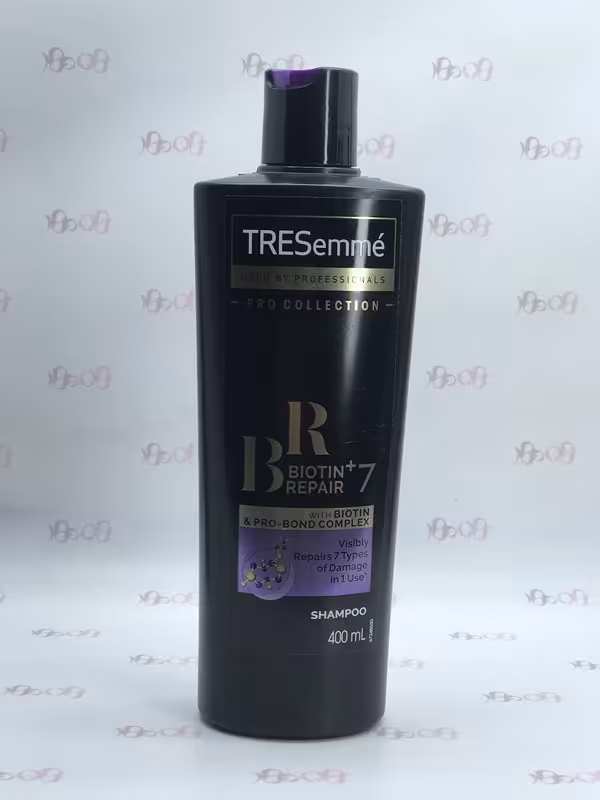 شامپو بیوتن و ترمیم کننده 7 کاره ترزمه حجم 400 میل - TRESemme