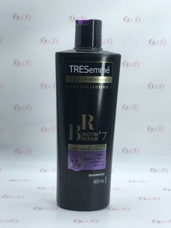 شامپو بیوتن و ترمیم کننده 7 کاره ترزمه حجم 400 میل - TRESemme