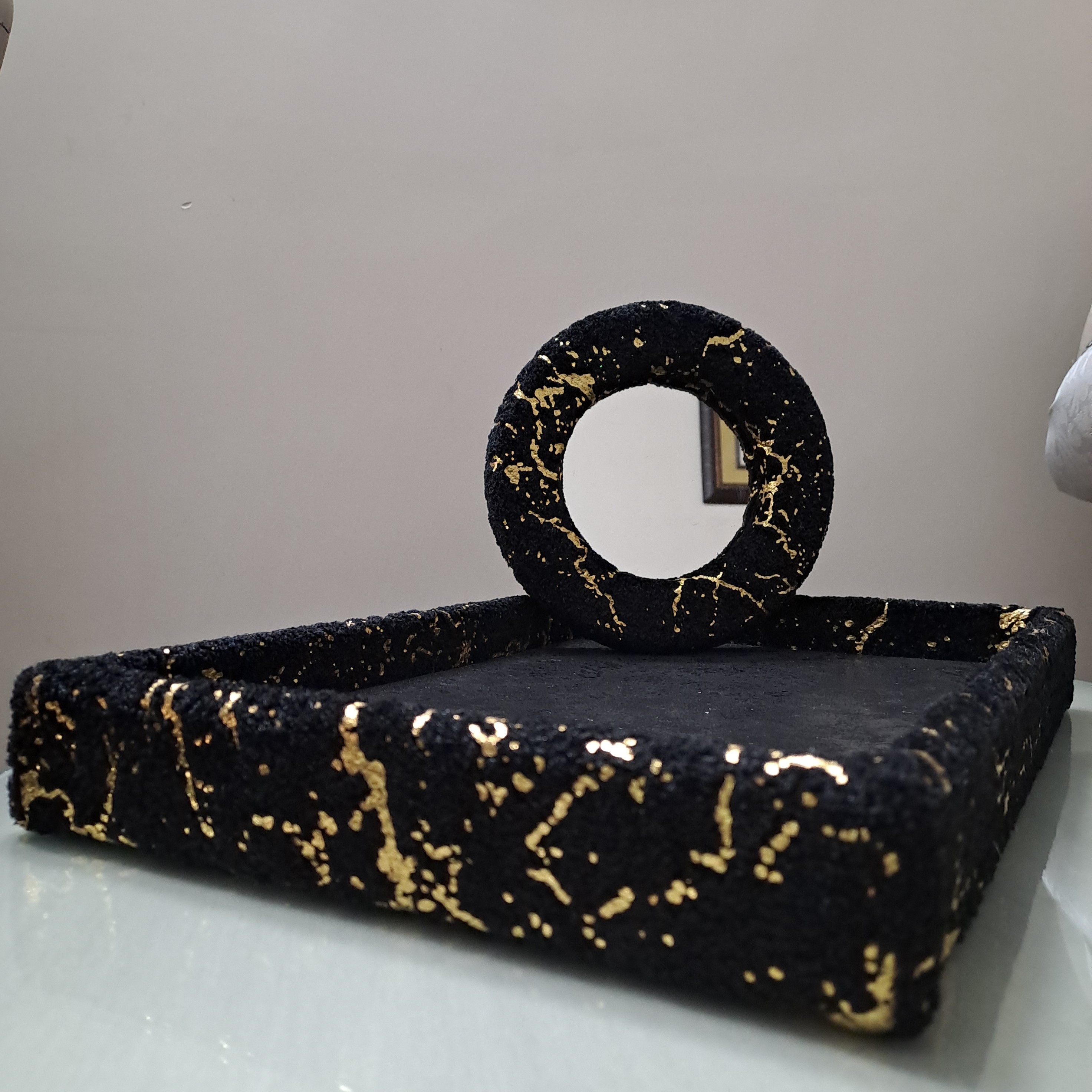 سینی دکوراتیو تمام پارچه