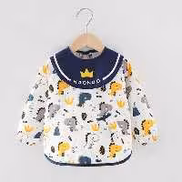 پیشبند آستین دار طرح ملوانی 