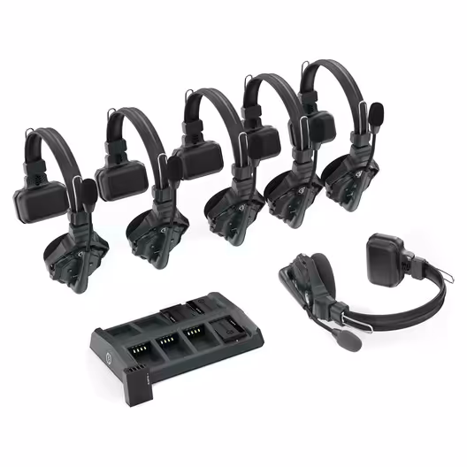 ست شش کاربر اینترکام هالی‌لند مدل Hollyland Solidcom C1-6S