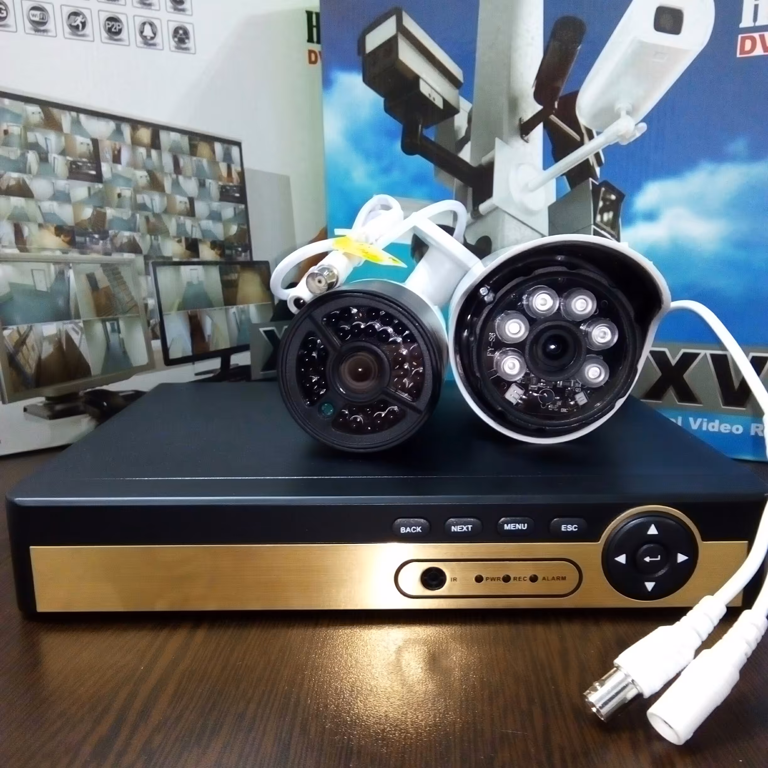  دوربین مدار بسته  پک کامل