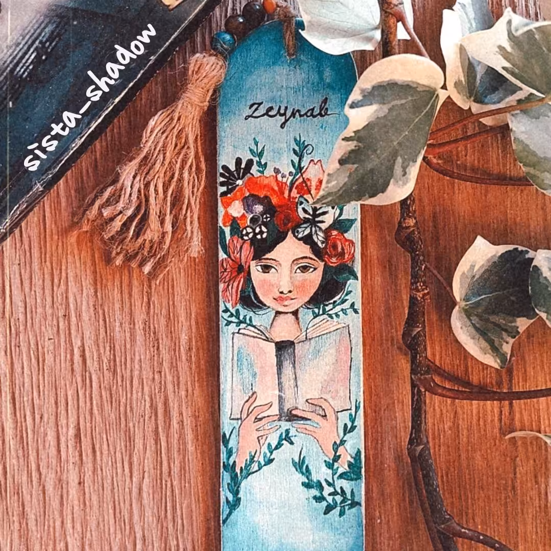 بوک مارک فانتزی بااسم دلخواه