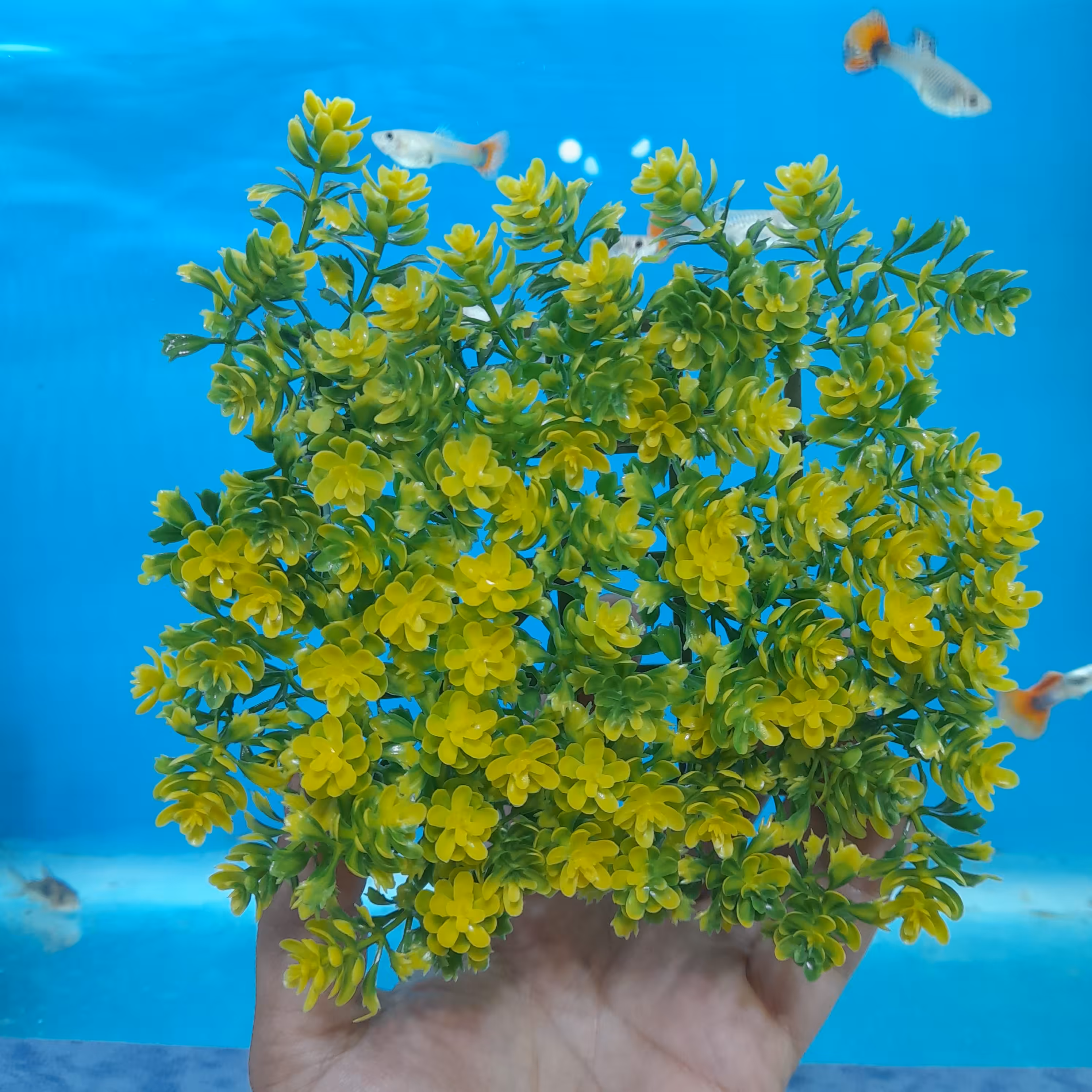 گیاه مصنوعی آکواریوم مدل کفی کد26