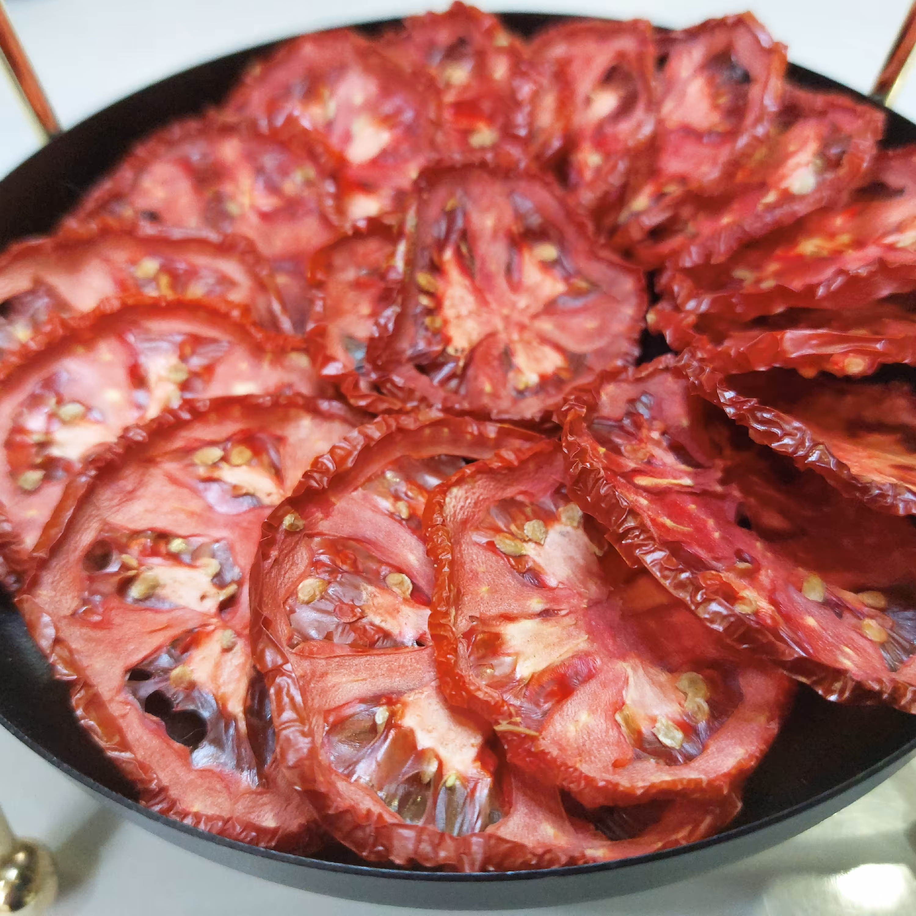 چیپس گوجه فرنگی خشک ارگانیک با کیفیت و بدون مواد افزودنی 100 گرمی 