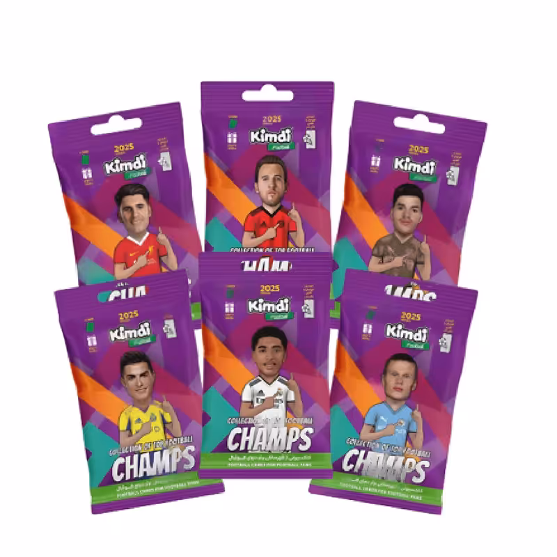 اسباب بازی شانسی کیمدی مدل چمپس 2025 مجموعه 6 عددی