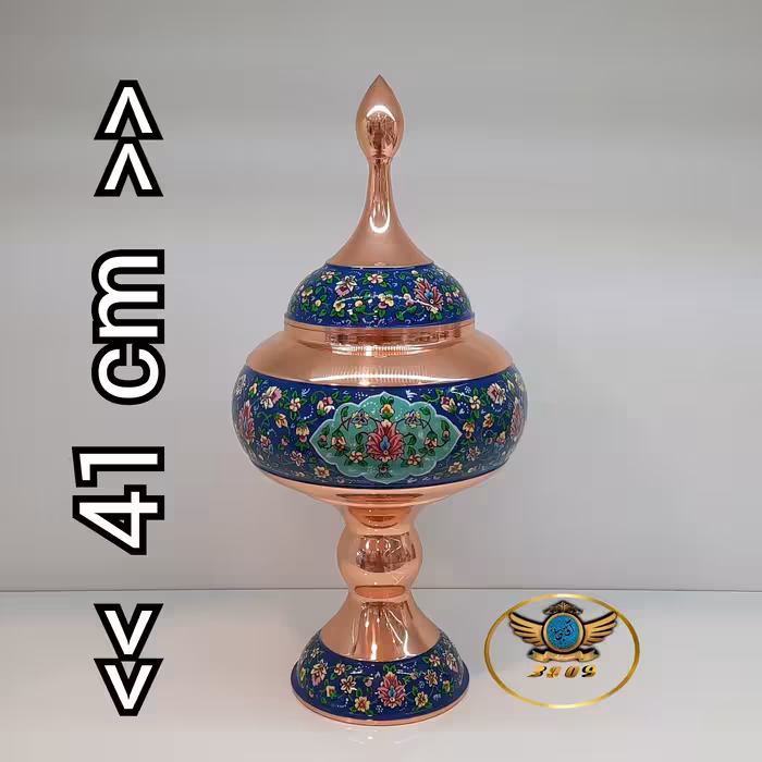 شکلاتخوری 30(ارتفاع41) مس و پرداز برند آقاجانی