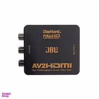 تبدیل AV به HDMI دای هارد رنگ مشکی