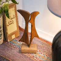 مجسمه چوبی رقص طرح 2