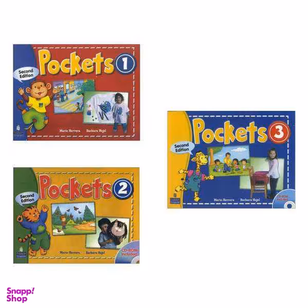 کتاب pockets / اثر Mario Herrera and Barbara Hojel نشر ابداع 3 جلدی