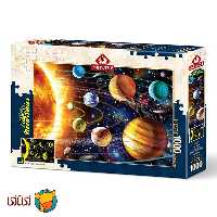 پازل نئونی 1000 تکه آرت پازل مدل Solar System