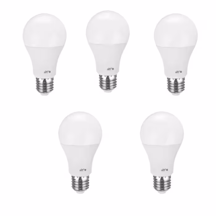 لامپ ال ای دی 9 وات افراتاب بسته5عددی دو سال ضمانت تعویض