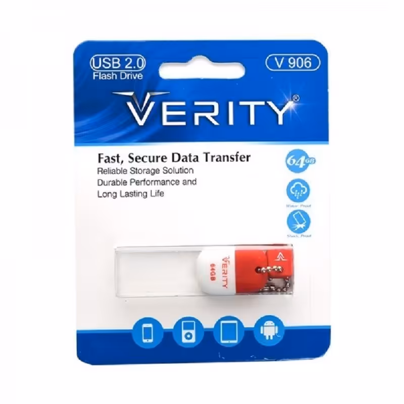 فلش مموری وریتی مدل V-906 ظرفیت 64 گیگابایت USB2.0