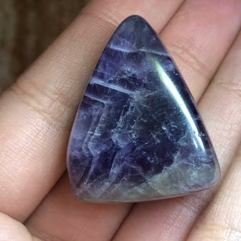 تامبلر سنگ آمیتیست آمیتیس لیس آگات تمام پولیش صد در صد طبیعی سرشار از انرژی
 کد191