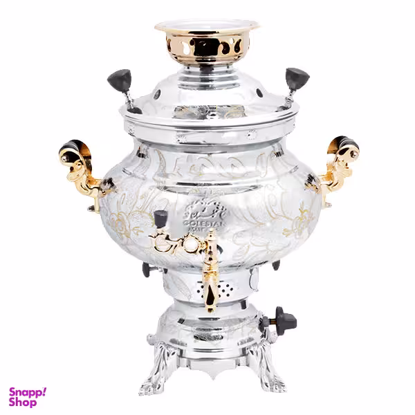 سماور گازی گلستان مدل G701 ظرفیت 7 لیتر