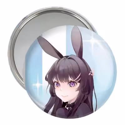 آینه جیبی خندالو مدل مای انیمه بانی گرل سنپای کد 16420