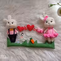 مگنت یا رو یخچالی خرگوش 