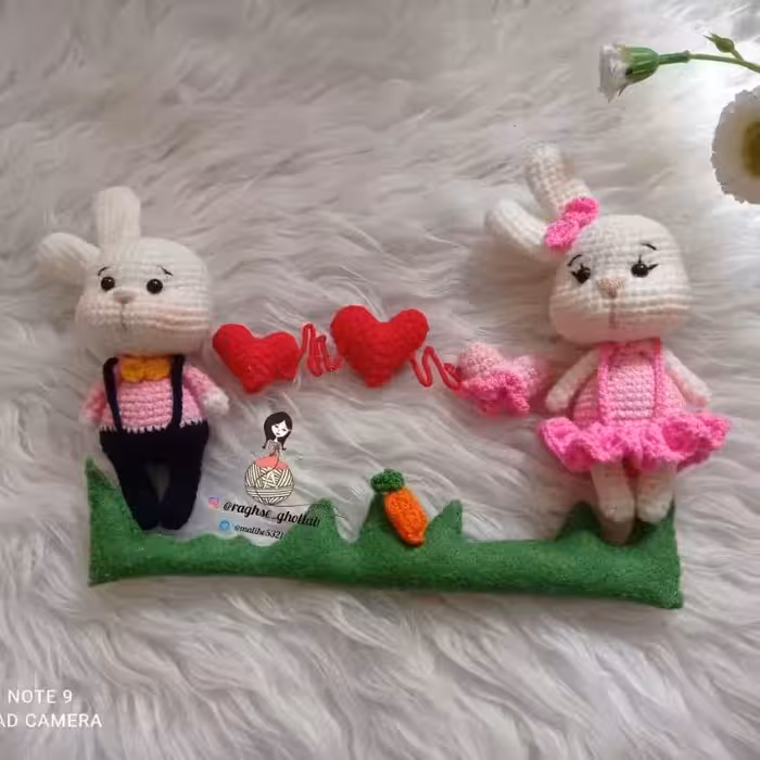 مگنت یا رو یخچالی خرگوش 