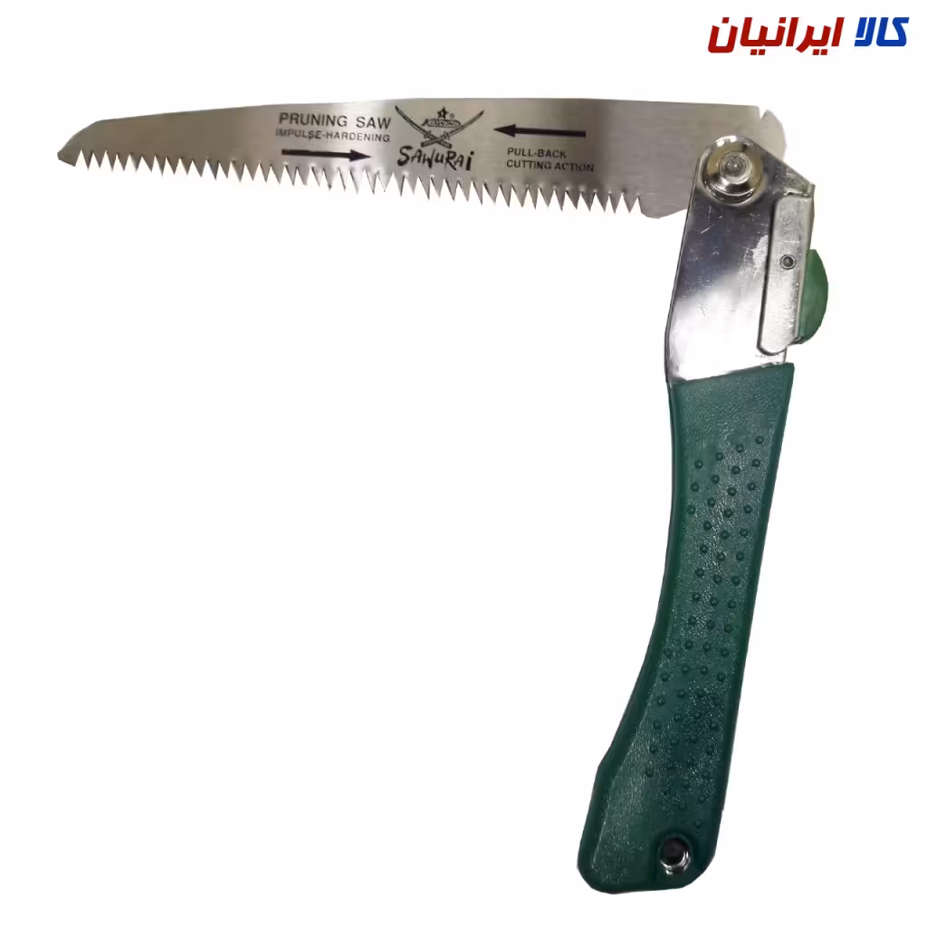 اره دستی چوب بر تاشو سامورایی با تیغه 21 سانتی