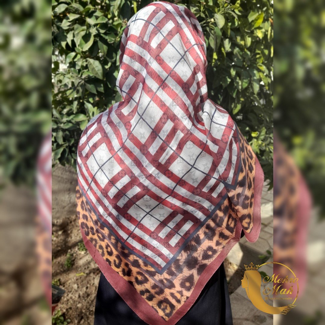 روسری دورپلنگی