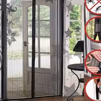 پرده توری پشه گیر مغناطیسی 100در 235