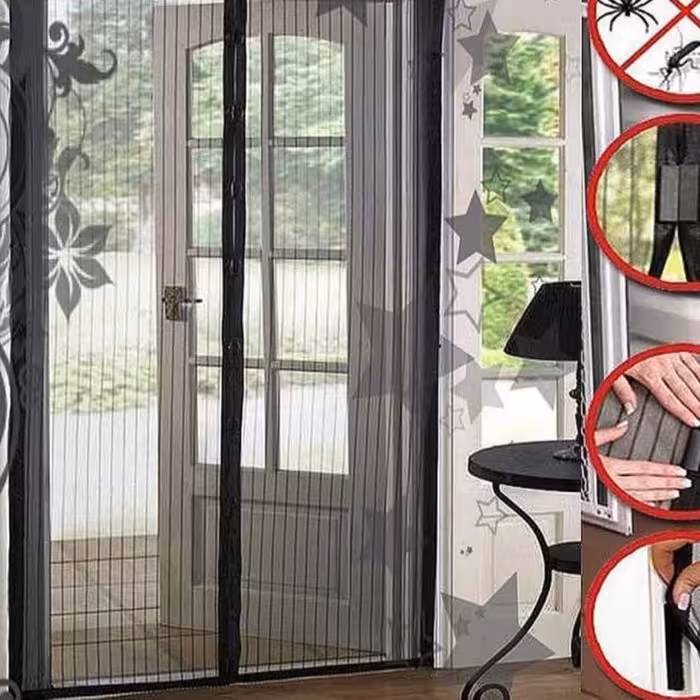 پرده توری پشه گیر مغناطیسی 100در 235