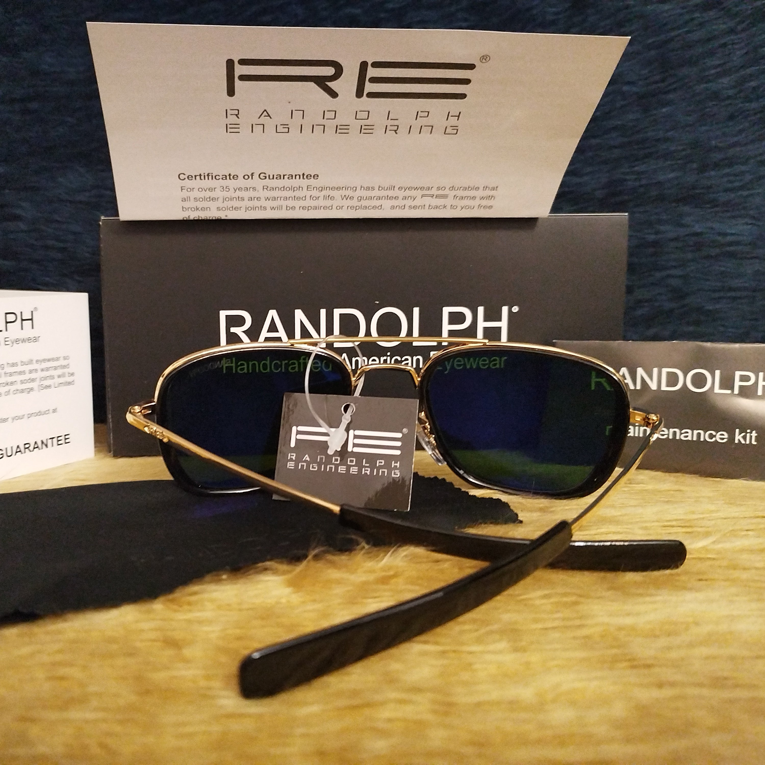 عینک خلبانی امریکایی راندولف فیوژنRandolph fusion