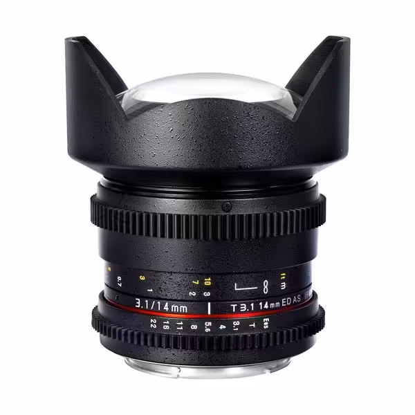 لنز پرایم سینمایی سامیانگ 14mm T3.1 برای نیکون