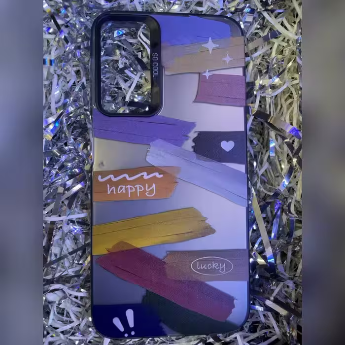 گارد so coolطرح happy برای galaxyA24 - امین 24 امانت دار اعتماد شما