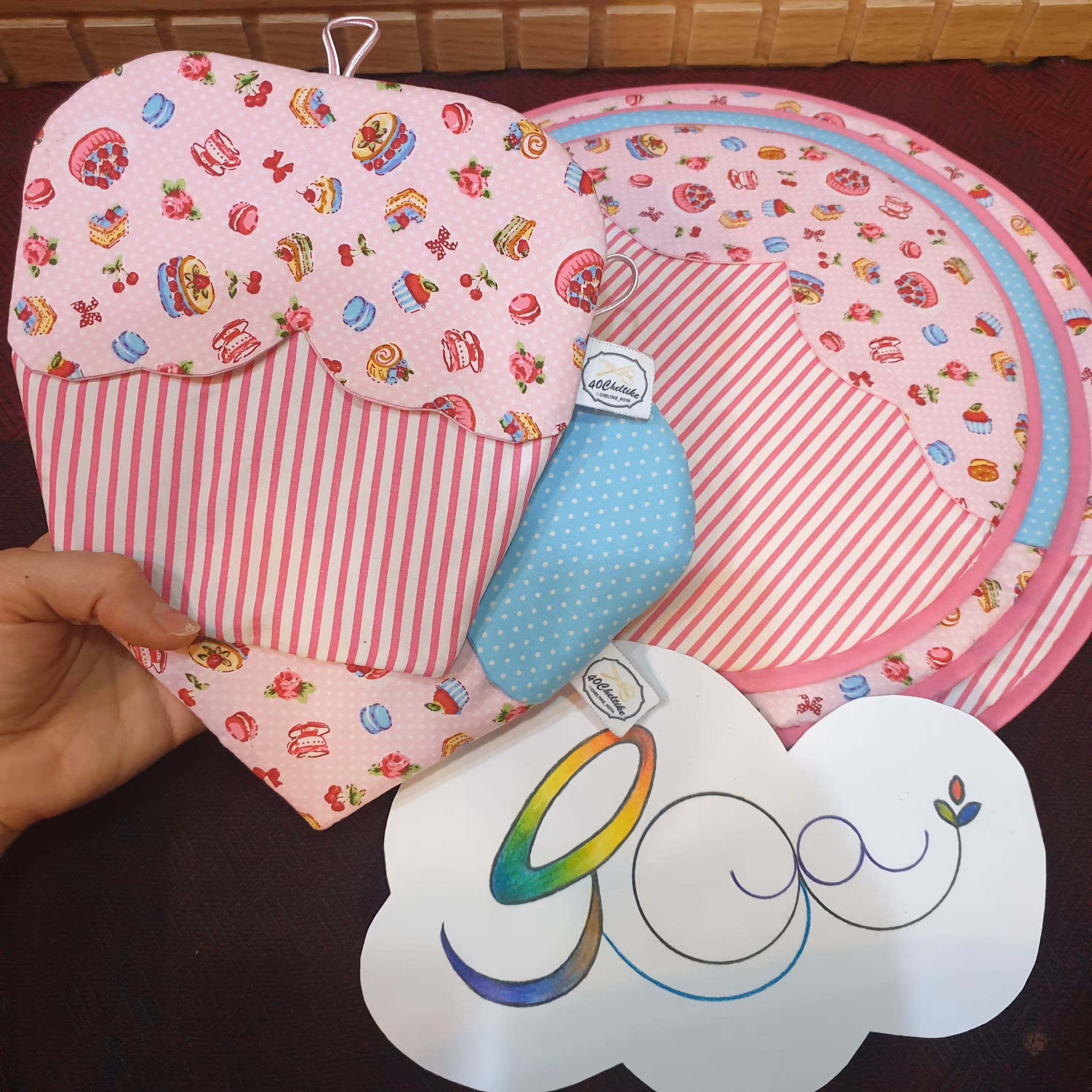 ست دمکنی و دستگیره قارچی