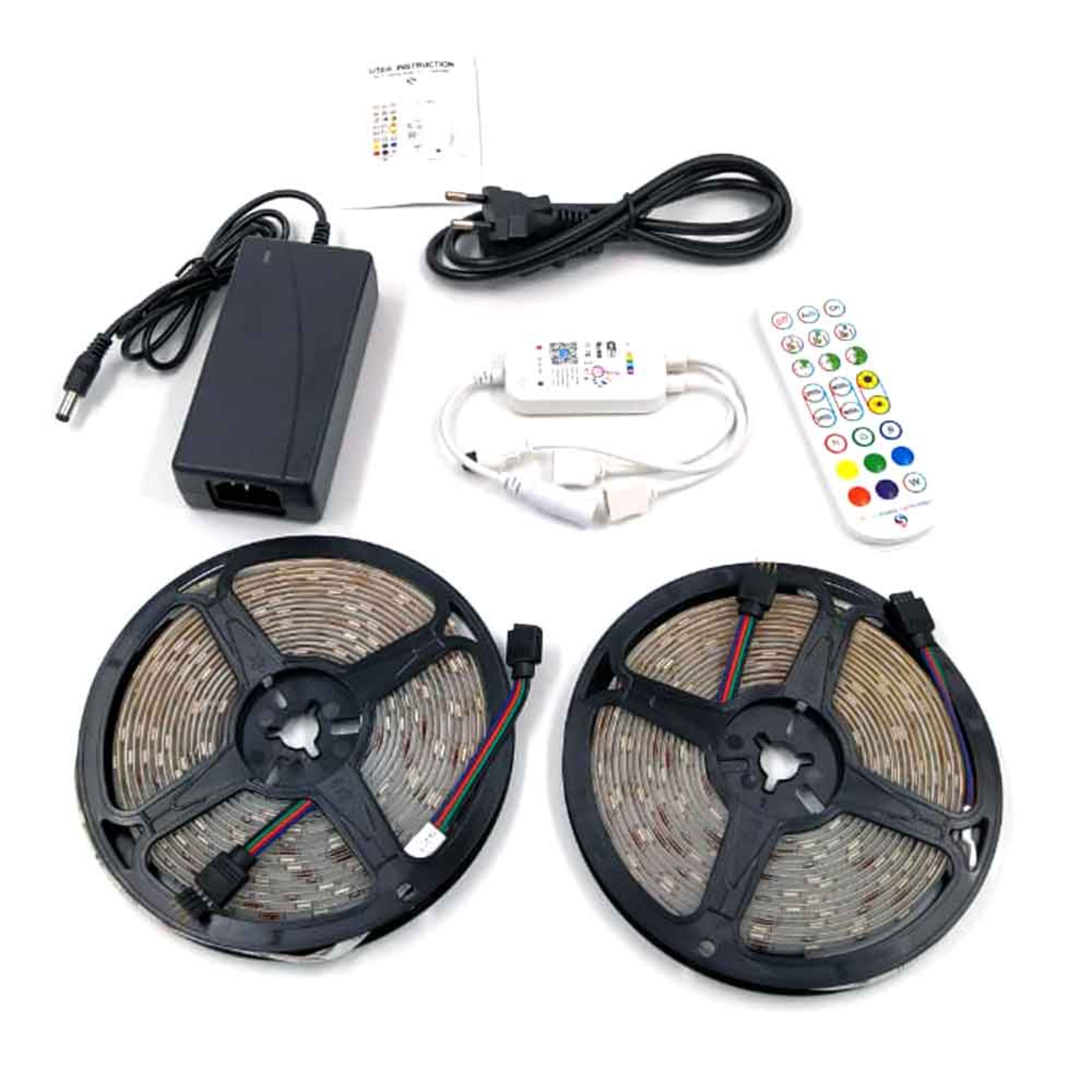 ریسه LED RGB 5050 طول 10 متری