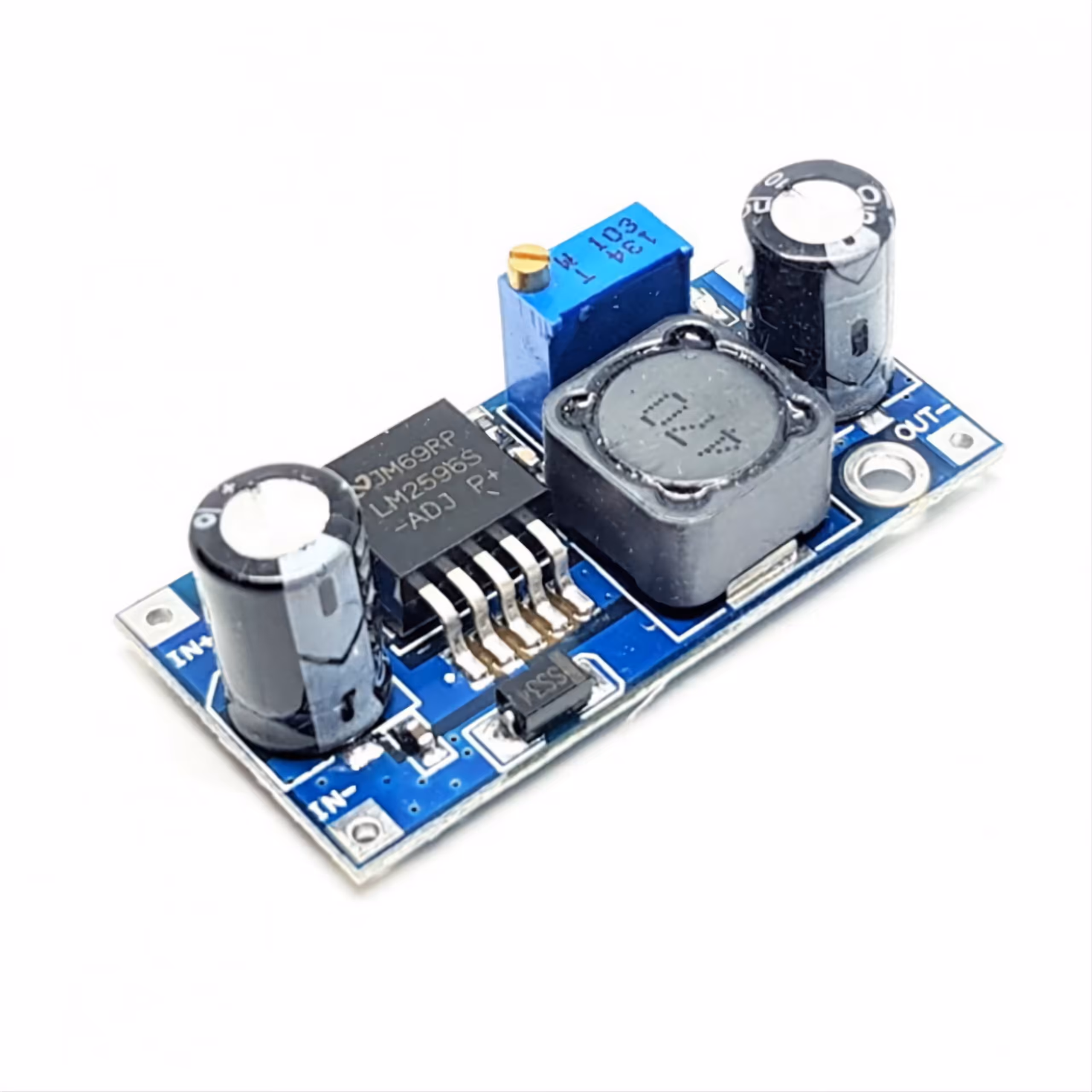 ماژول مبدل LM2596 ( کاهنده ولتاژ ) 3A