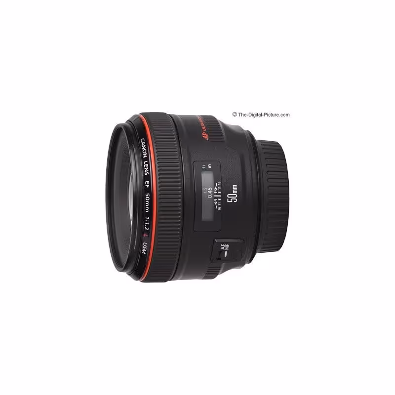 لنز کانن Canon lens EF 50mm f/1.2L USM