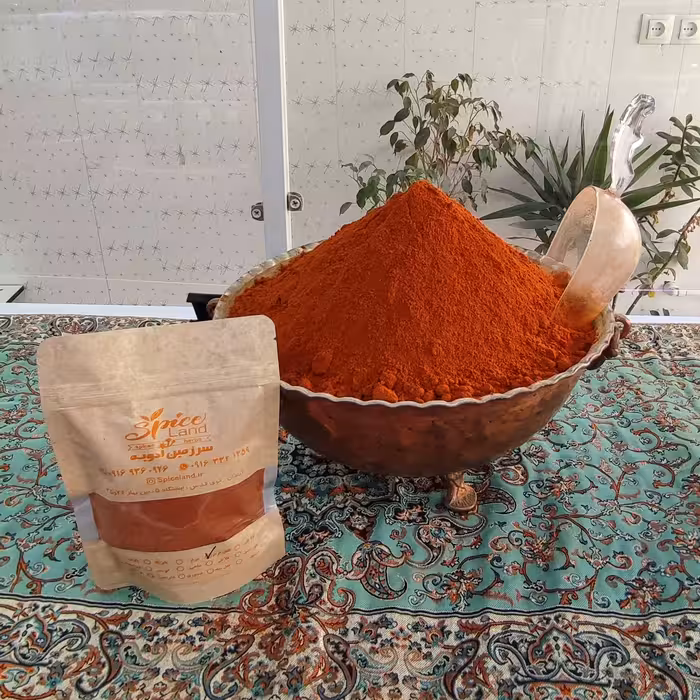پودر فلفل قرمز چیلی تند و آتشین (500گرم)