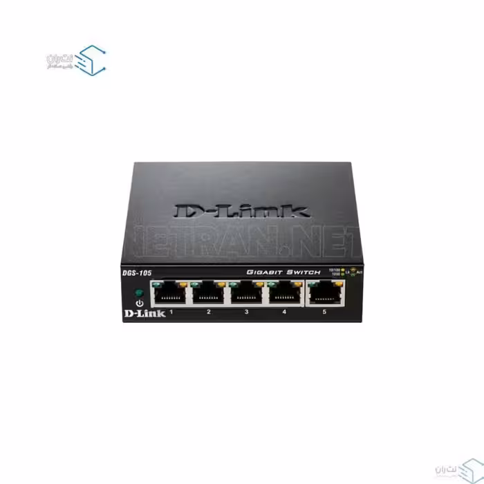 قیمت و خرید سوییچ شبکه 5 پورت دی لینک مدل DGS-105 | نت ران