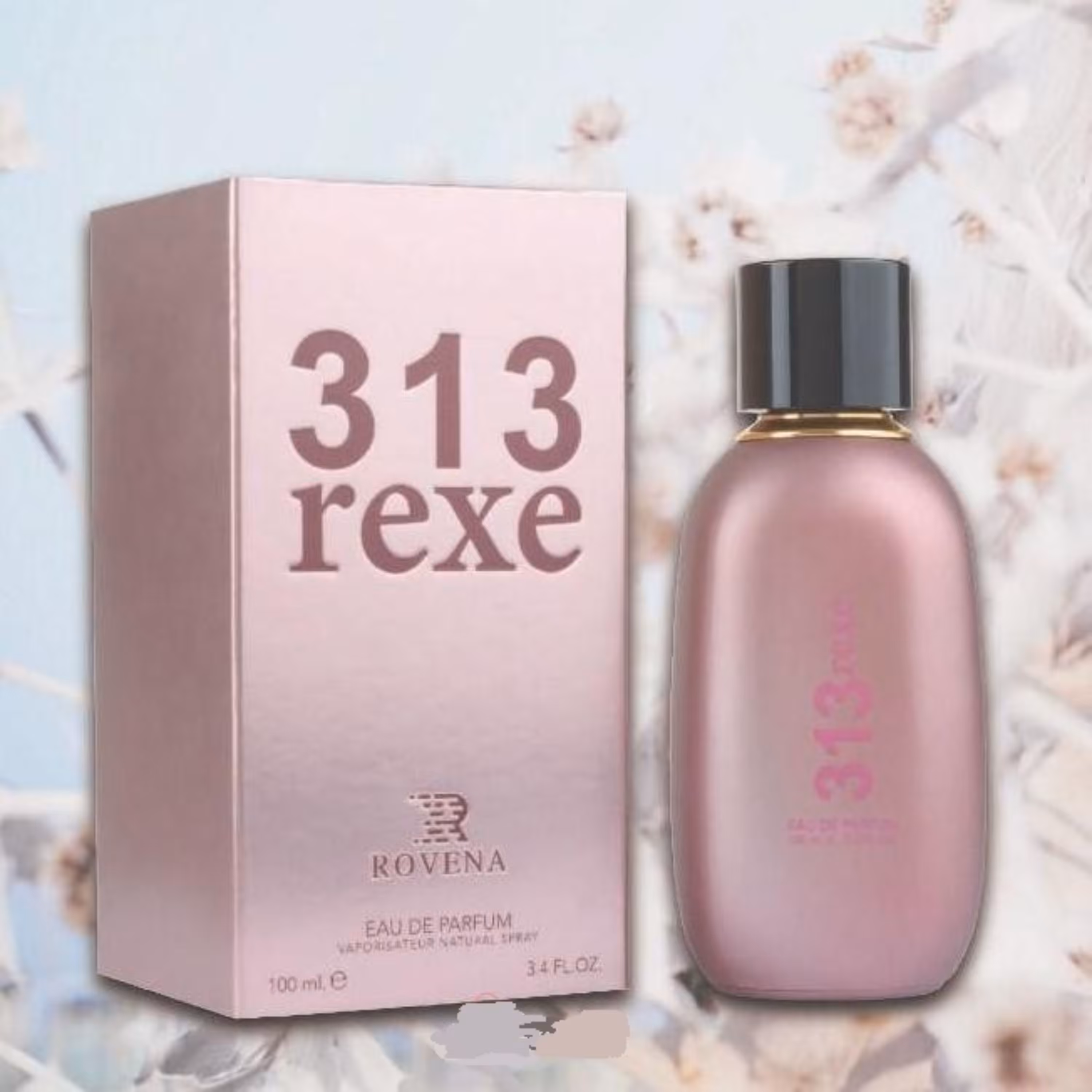 ادکلن روینا 313 ROVENA  (رایحه ادکلن 212 س زنانه  Carolina Herrera 212 sy)