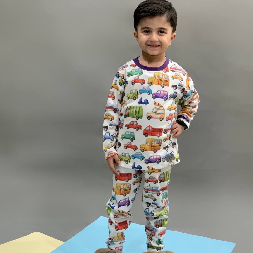 بلوز شلوار ماشین کد4396