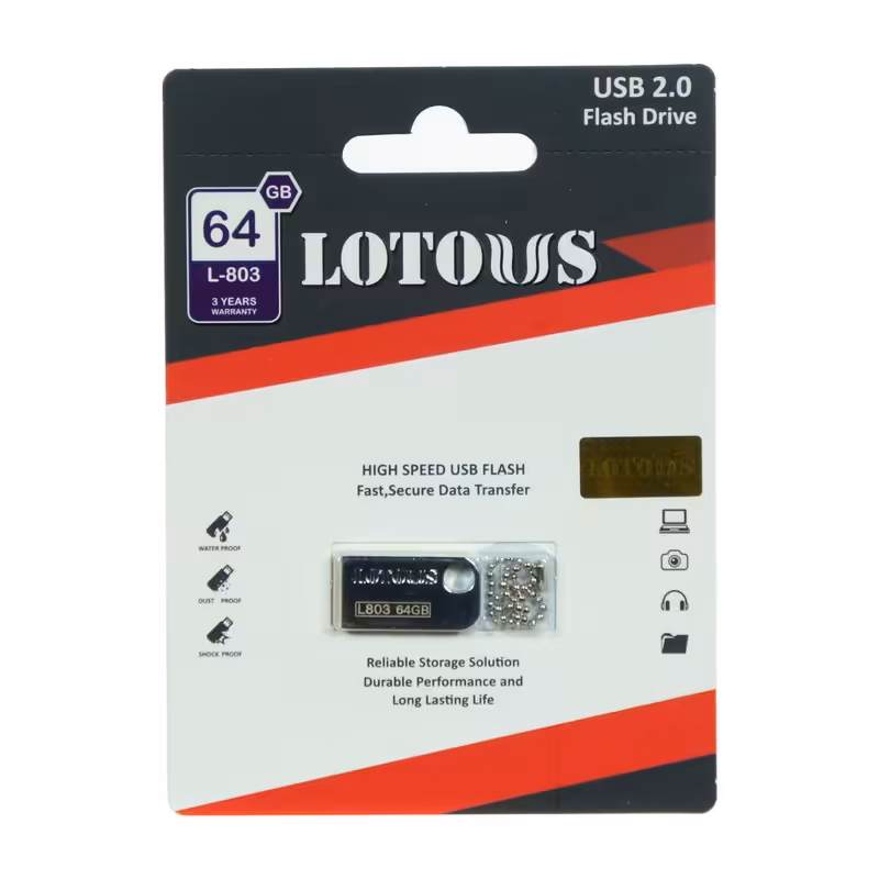 فلش مموری لوتوس مدل L803 ظرفیت 64 گیگابایت