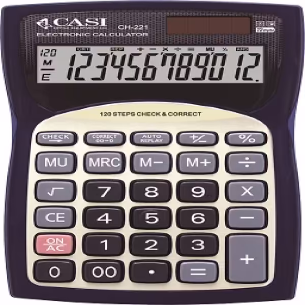 ماشین حساب کاسی مدل سی اچ 221