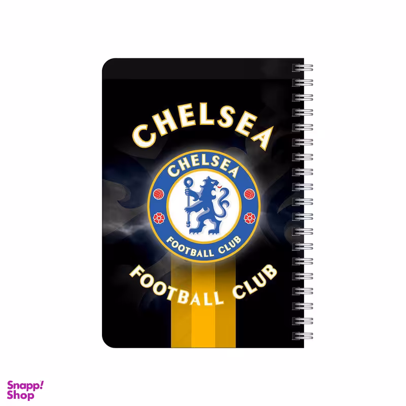 دفترچه یادداشت 80 برگ بامبیلیپ مدل چوبی طرح لوگو تیم فوتبال چلسی کد 1883278