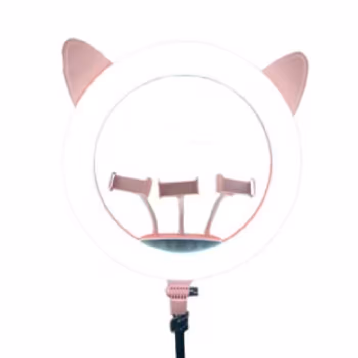 رینگ لایت18 اینچ مدل SENGY 450   --  فانتزی گربه ای