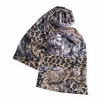 شال موهر طرحدار مناسب فصل پاییز و زمستان با کیفیت بالا