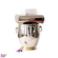 ست سطل و جای دستمال کاغذی سالینو کد 12172N