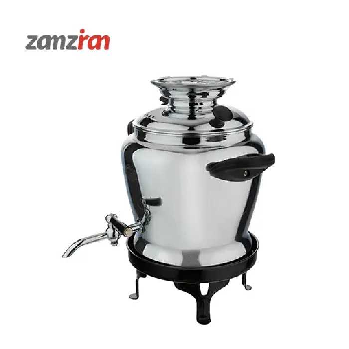 سماور گازی عالی نسب مدل آبگينه 5 لیتر