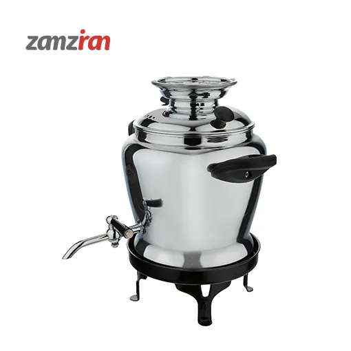 سماور گازی عالی نسب مدل آبگينه 5 لیتر