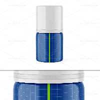 موکاپ بطری لوازم آرایشی با کیفیت | گرافیک با طعم تربچه