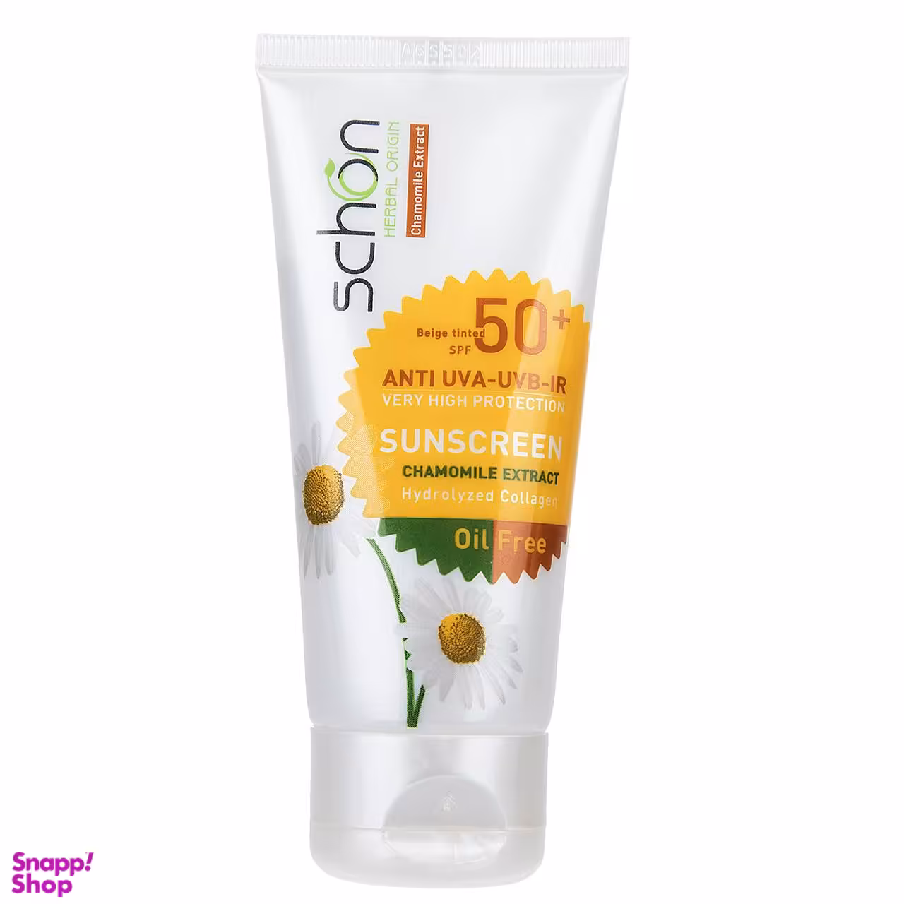 کرم ضد آفتاب شون (Schon) مدل Beige Tinted با SPF50 حجم 50 میلی‌‌ لیتر رنگی