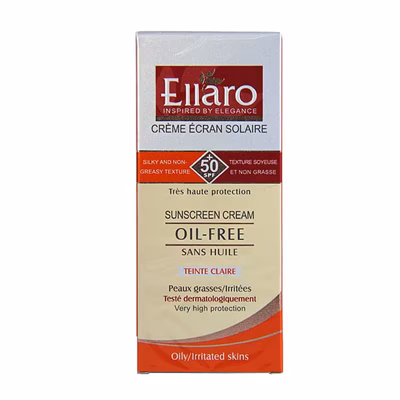 قیمت خرید اینترنتی کرم ضد آفتاب بژ طبیعی فاقد چربی SPF50 الارو 40 میل | فارموکسین